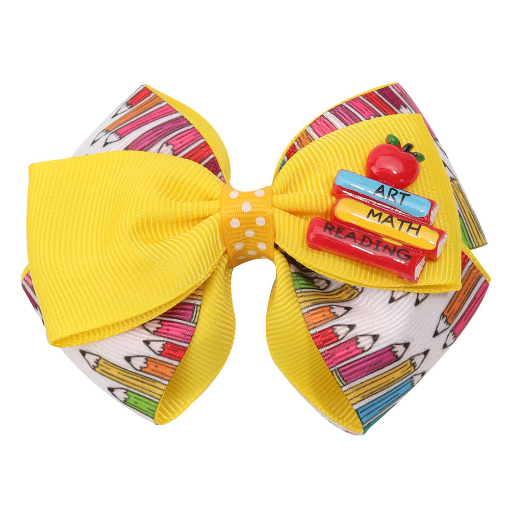 Wholesale Fabric Bow Hair Clip