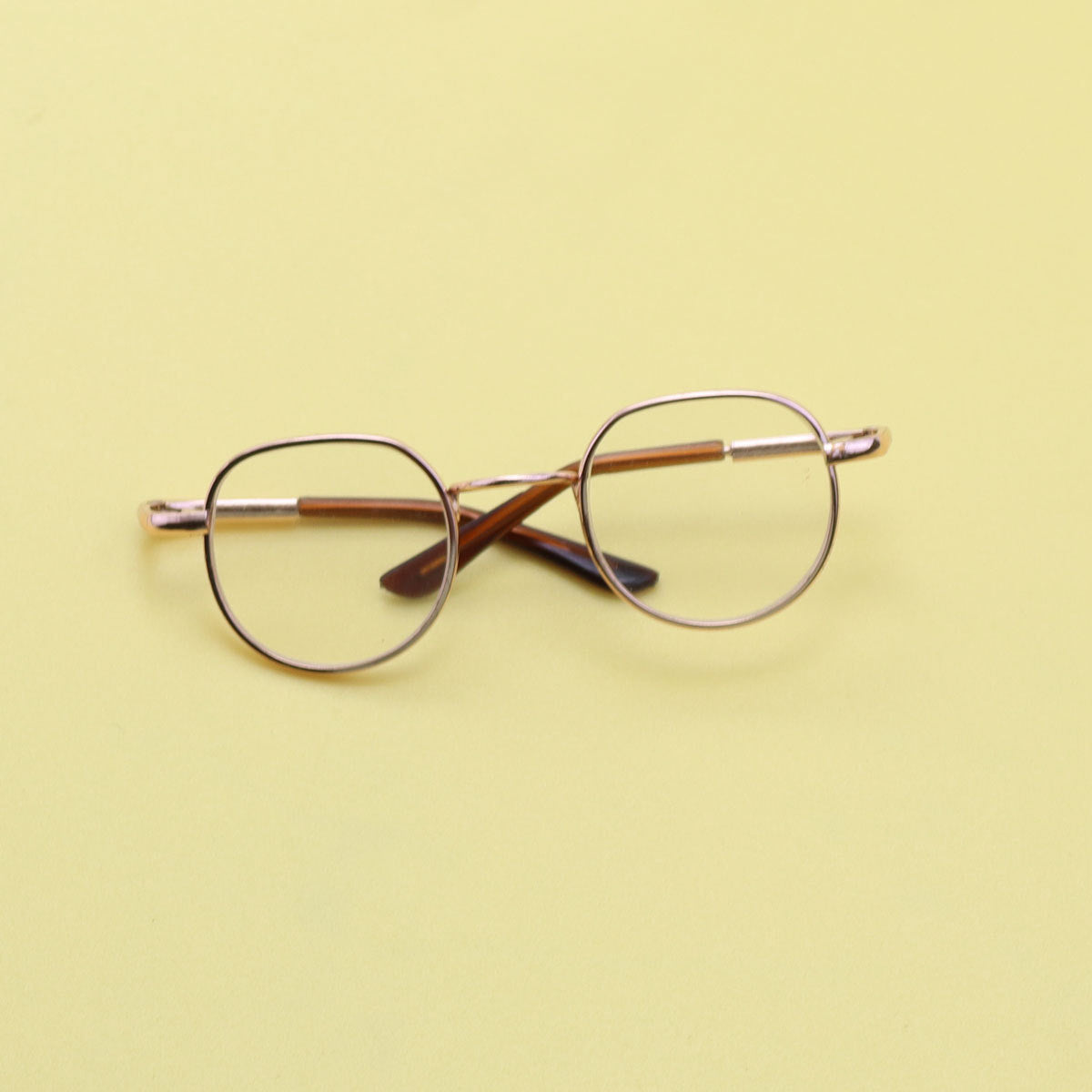 Wholesale  20cm doll pet round frame sunglasses