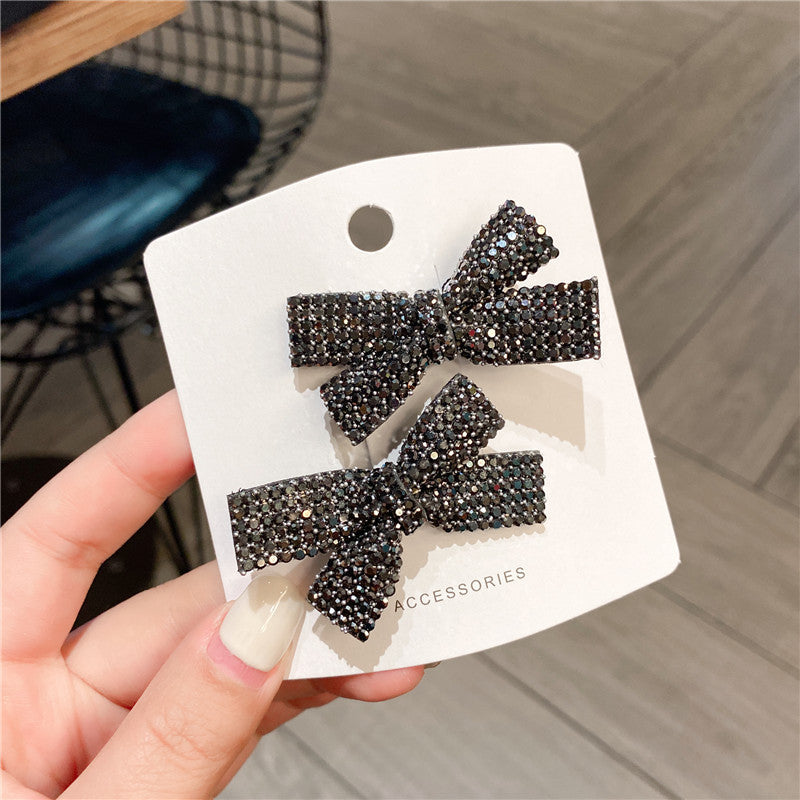 Wholesale Full Diamond Bow Grip Clip