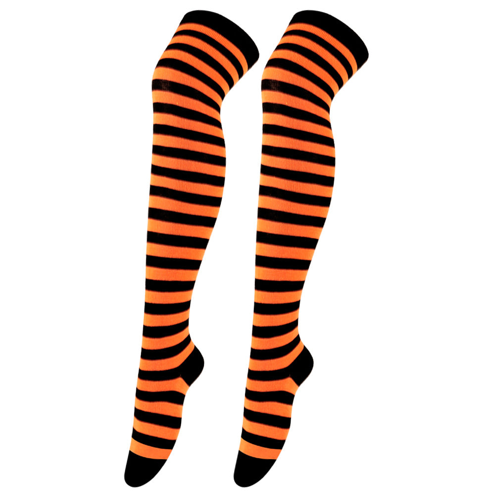 Wholesale Christmas Halloween Striped Stockings