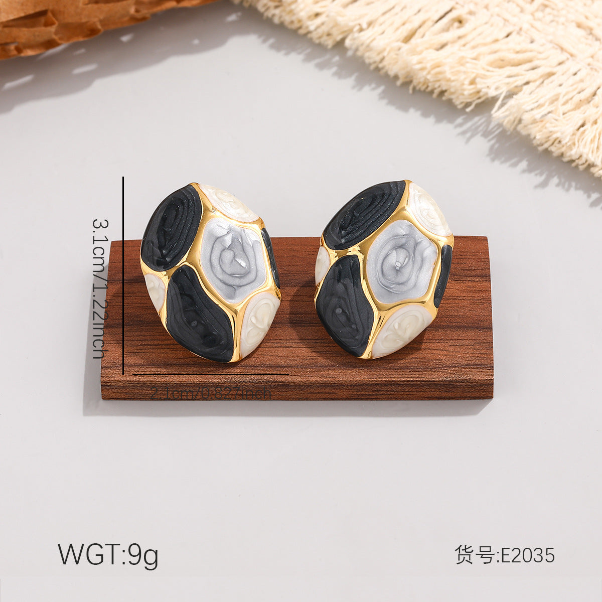 Wholesale Stainless steel stud earrings for women