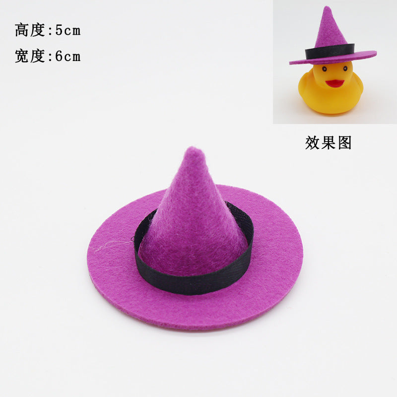 Wholesale 100pcs/pack small duck toy hat accessories