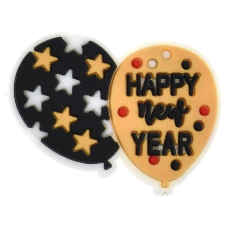 Accesorios de bricolaje de 100 piezas al por mayor decoraciones de PVC