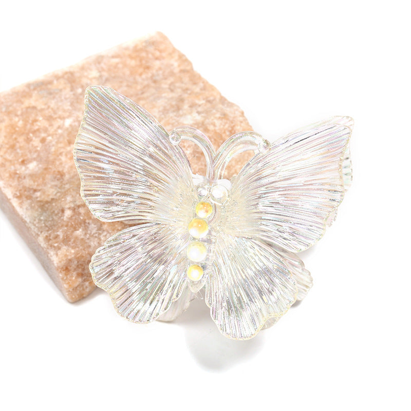 Wholesale 5pcs/pack 3D Resin Butterfly Through Hole DIY Wing Beads