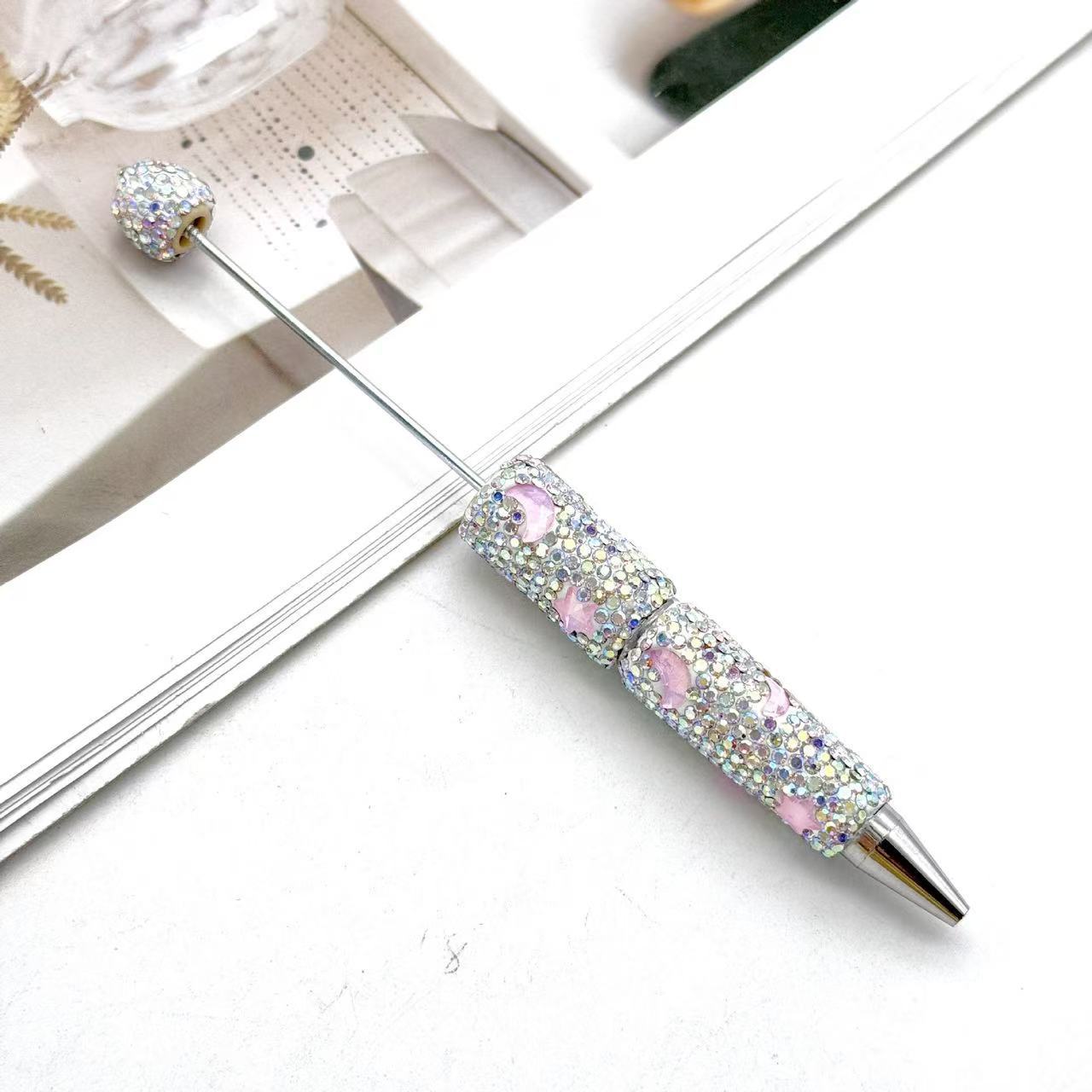 Wholesale Star Full Diamond beadable pens