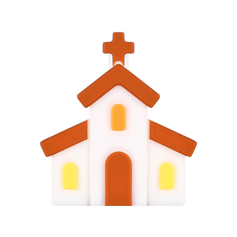 Wholesale 20pcs Easter cartoon character Focal Beads