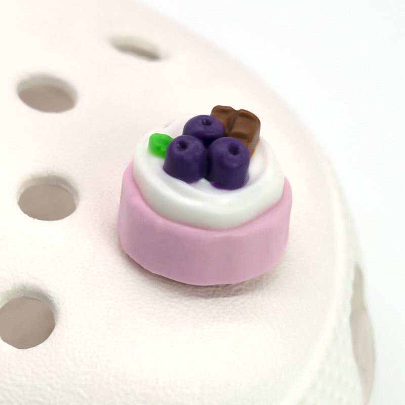 Wholesale 5pcs Cartoon 3D Garden Crocs Decorative Accessories