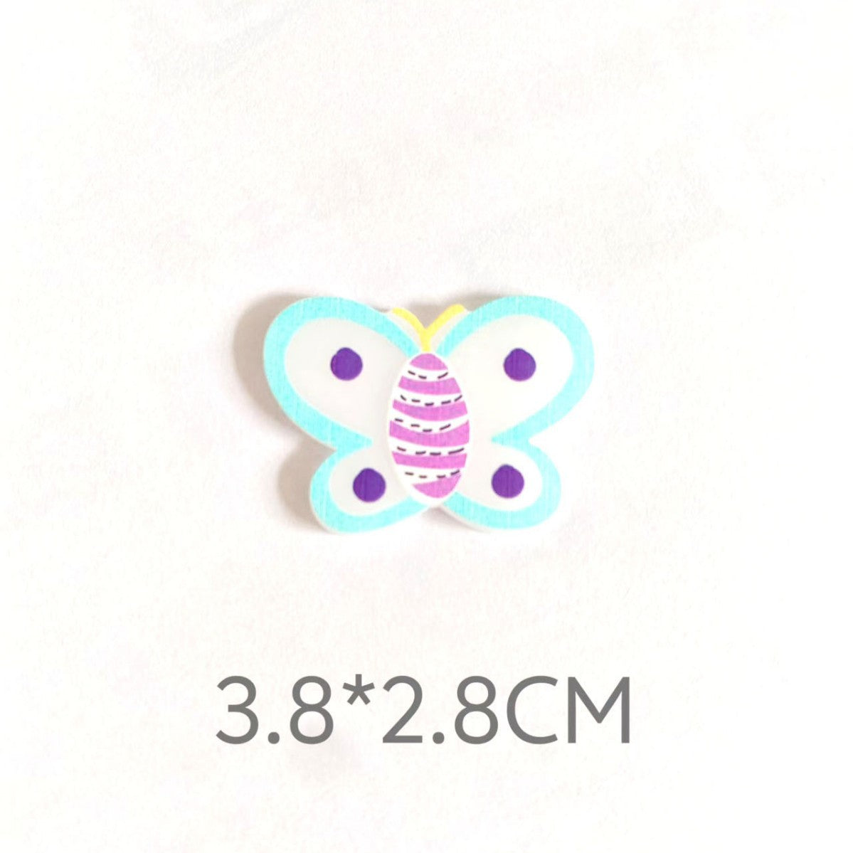 Wholesale 10pcs Butterfly Rabbit Five-petaled Flower Acrylic Flatback