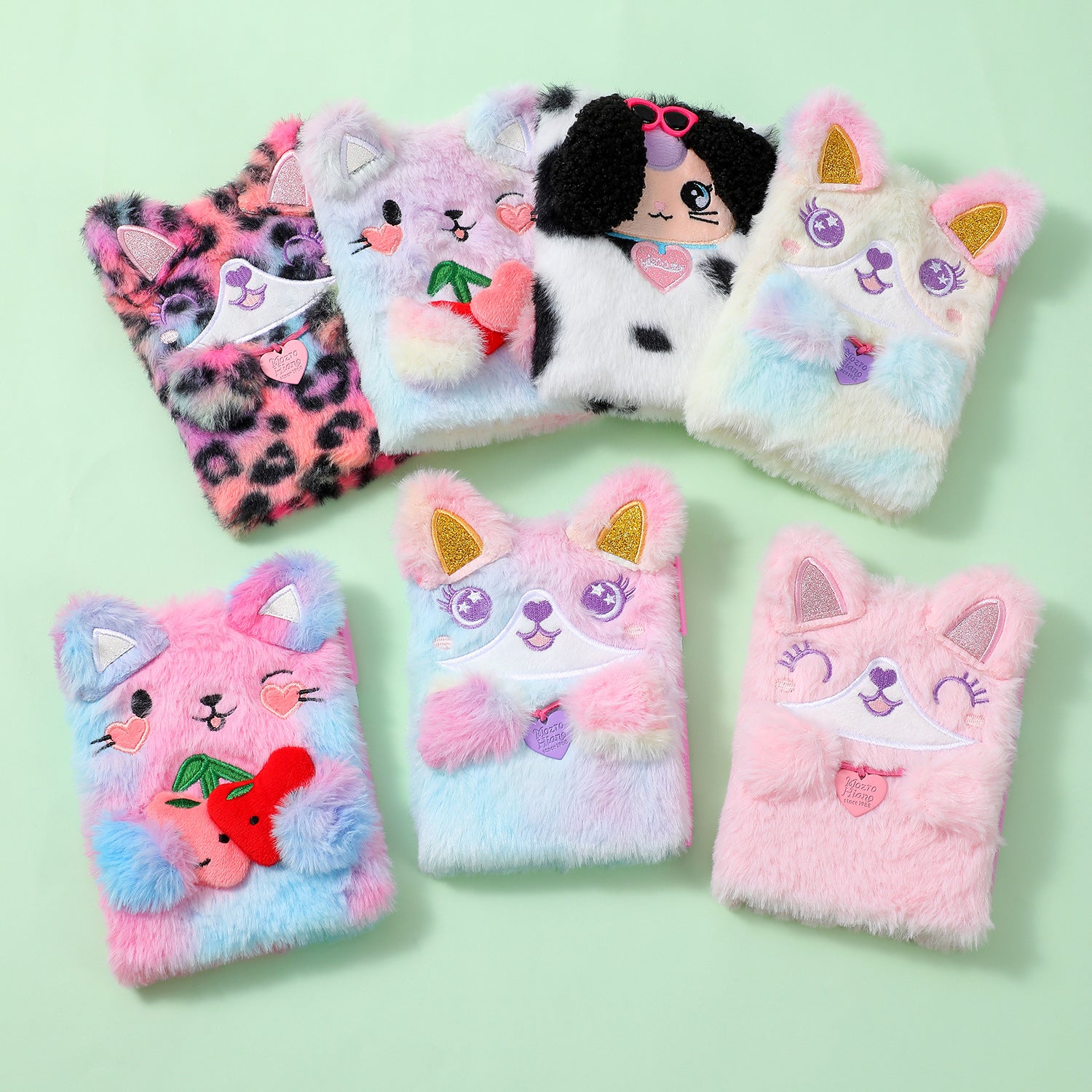 Wholesale Cartoon Animal Series Plush Notebook
