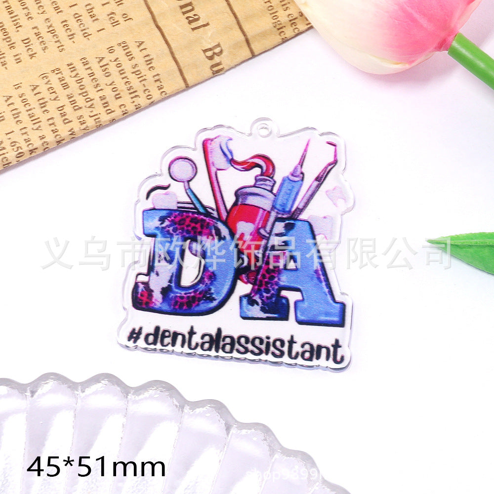 Wholesale New 10pcs/pack Cartoon acrylic quicksand hairpin headdress mobile phone shell bag jewelry accessories