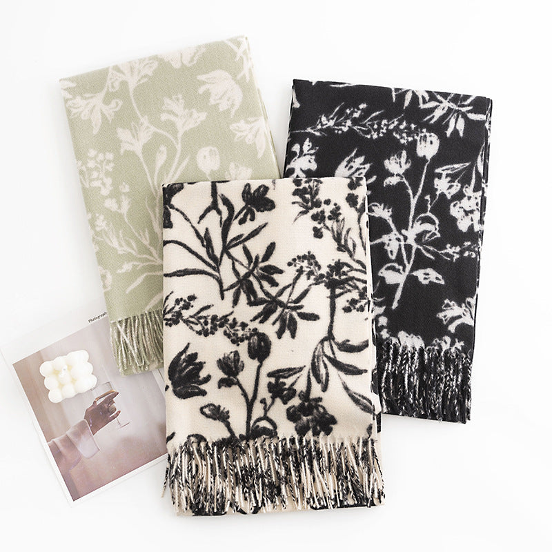 Wholesale Imitation Cashmere Scarf Printed Scarf