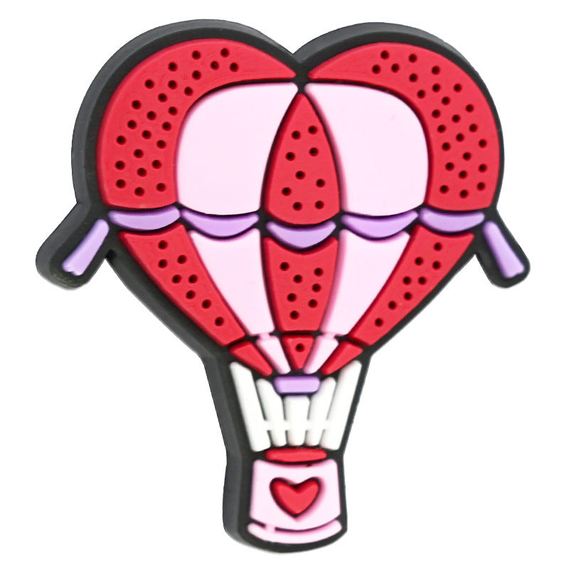 Wholesale  Random  100pcs/pack Valentine' s Day Beads Focal Beads