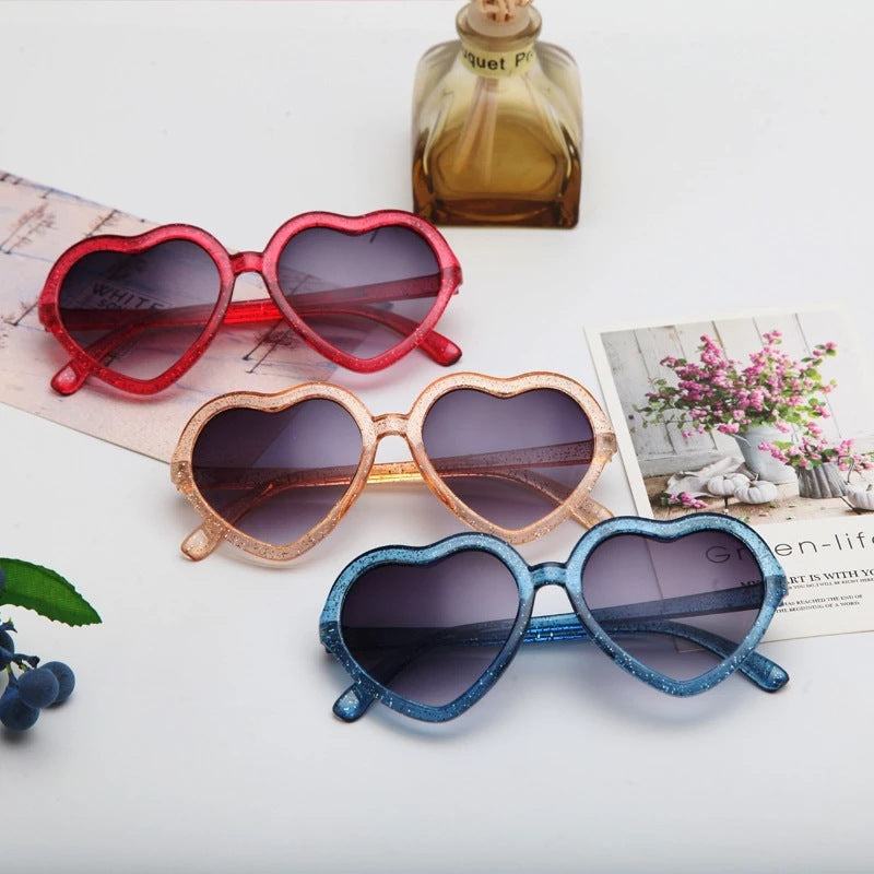 Wholesale Cute Heart Children's Sunglasses