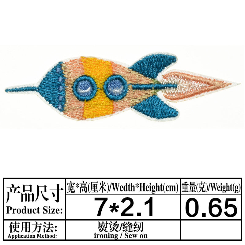Wholesale Cute Cartoon Bee Embroidered Patch Stylish Decorative Accent For Clothing Hats Towels DIY Craft Supply