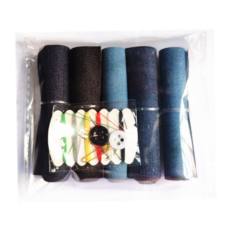 Wholesale Denim Rectangular Iron On Patches For DIY Clothing Decor 5 Pack Trendy Apparel Repair Stickers For Everyday Use