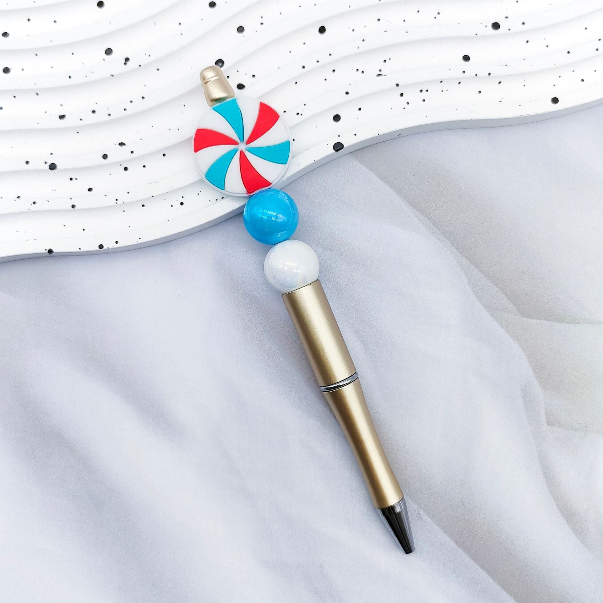 Wholesale Beaded Ballpoint Pen DIY Finished Magic Wand Beaded Cute Pen