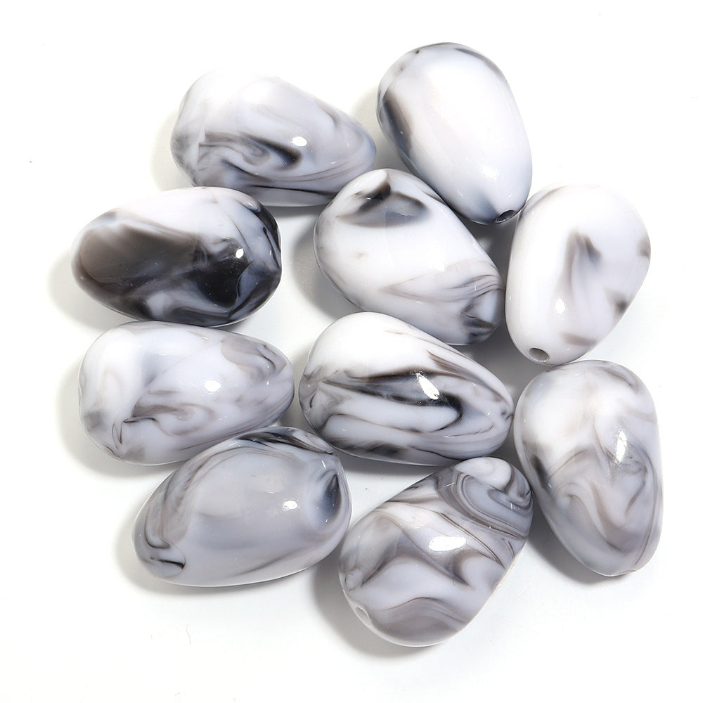 Wholesale 10pcs Cloud Straight Hole Beads  DIY  Accessories Beads