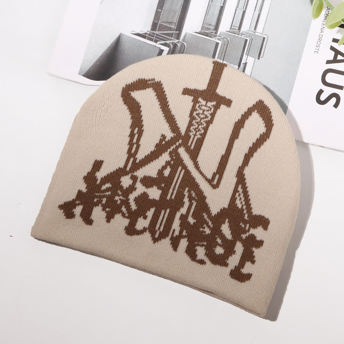 Wholesale Gothic Style Casual Trend Warm Knitted Hat