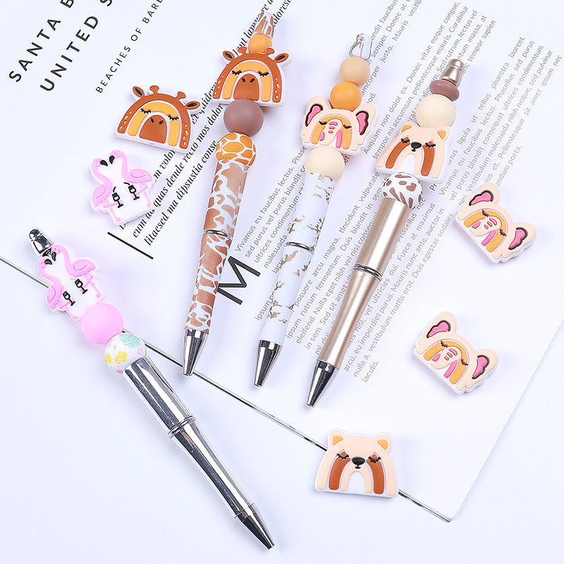 Wholesale 20PCS Animal Silicone Beads for Accessories