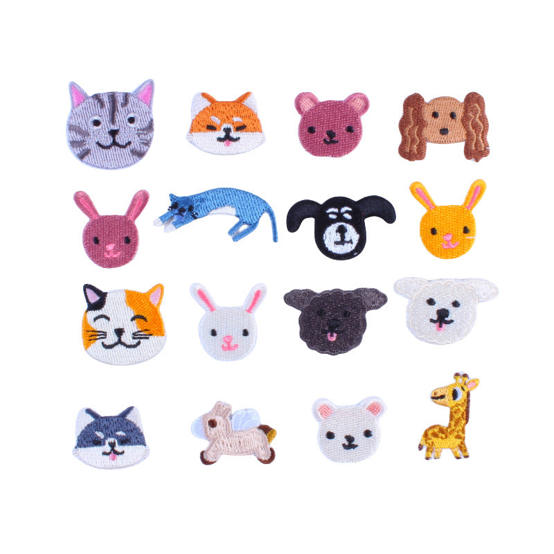 Wholesale Cute cartoon animals DIY Patches