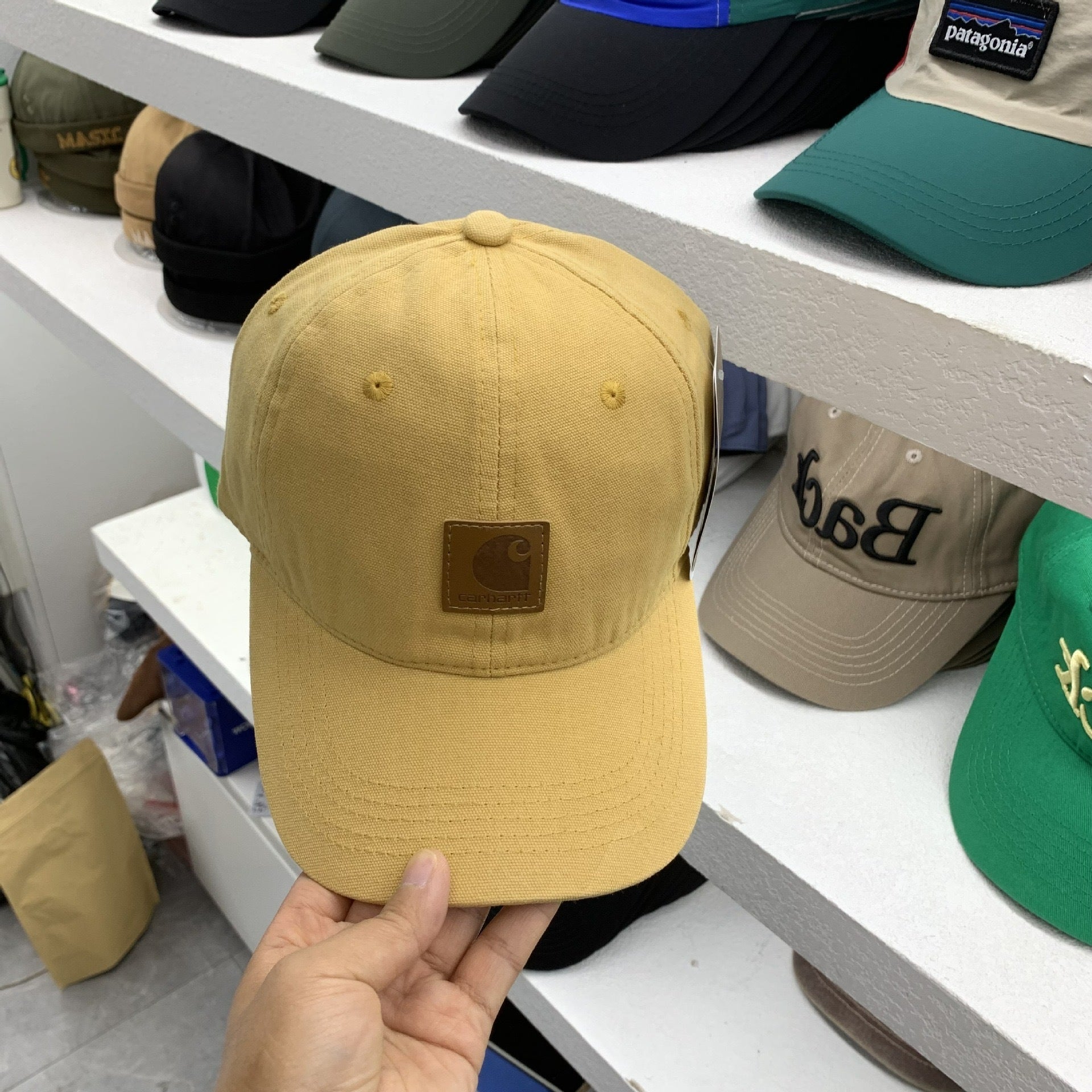 Wholesale Summer sunshade casual workwear washed distressed soft top baseball cap