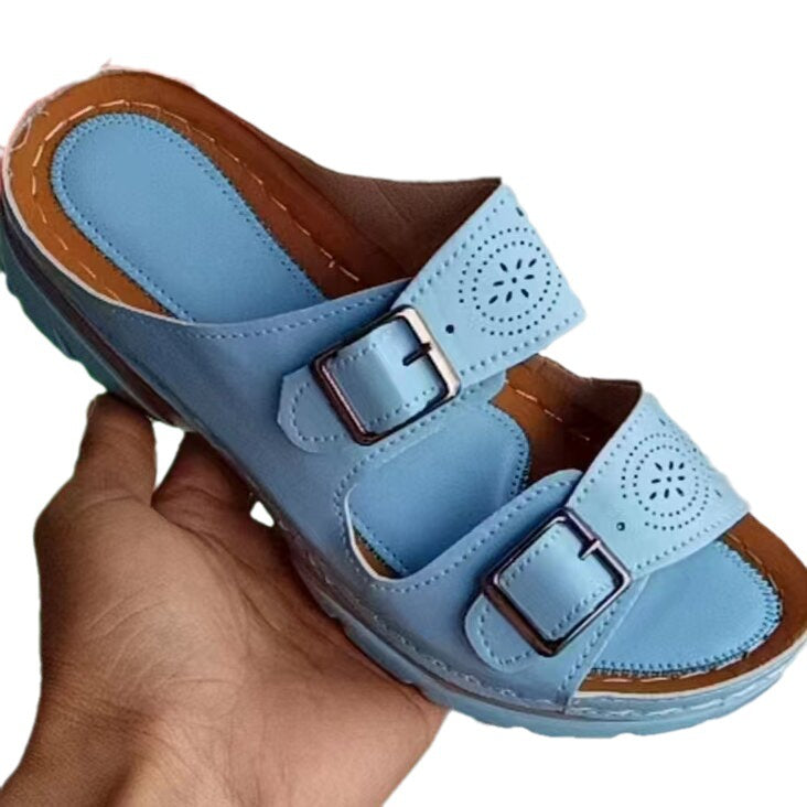 Wholesale Women's Warm Winter Home Shoes Indoor Comfortable Eva Material Anti-slip sandals