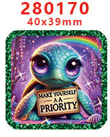 Wholesale Random 30pcs Green Christmas Cartoon Acrylic Flatback