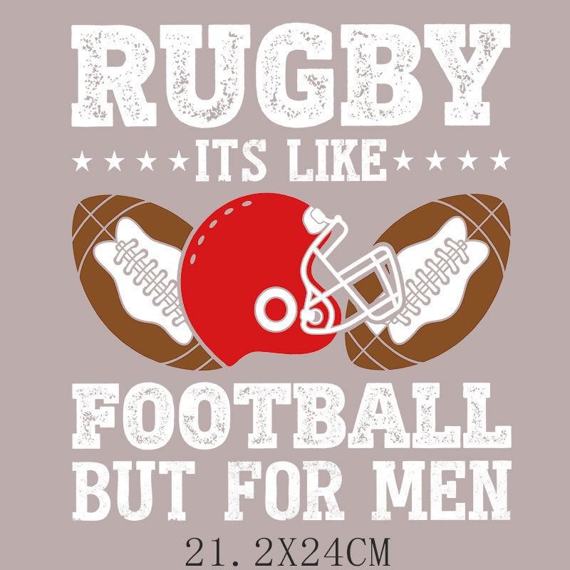 Wholesale rugby heat transfer   UV DTF Ready to Press Transfers Wraps