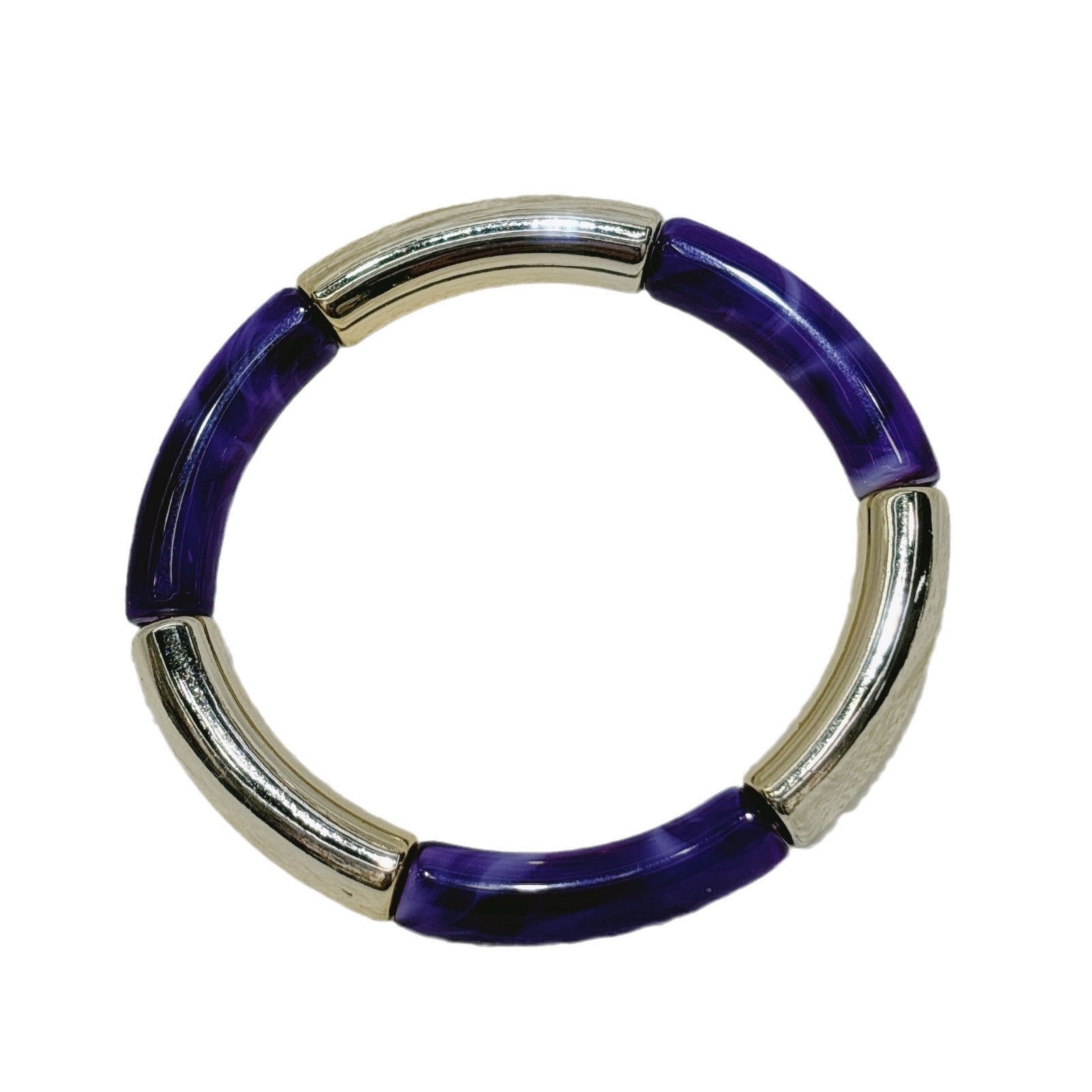 Wholesale  Fashion Creative Tube Beads Elastic Bracelet