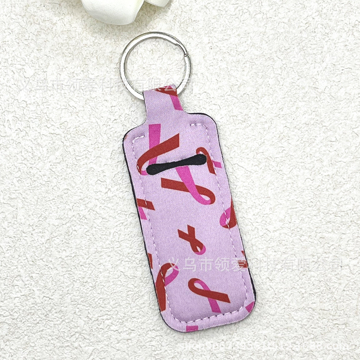 Wholesale Portable Lipstick Cover Lipstick Cover Diving Material Neoprene Keychain