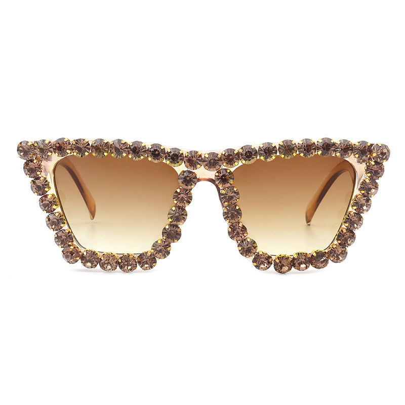 Wholesale Rhinestone Box PC Sunglasses