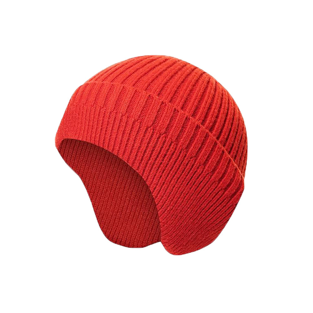 Wholesale Autumn and Winter Thick Warm Ear Protection Men's and Women's Outdoor Cold Proof Pullover Knitted Hat