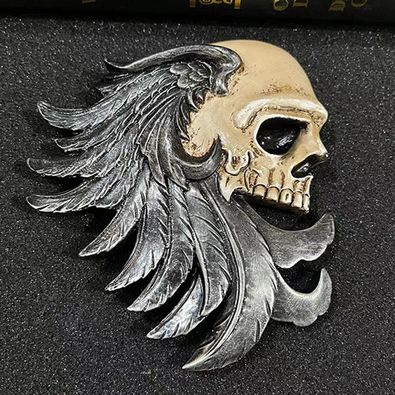 Wholesale Skeleton Viking Berserker Double Ax Wall Hanging Halloween Decorations