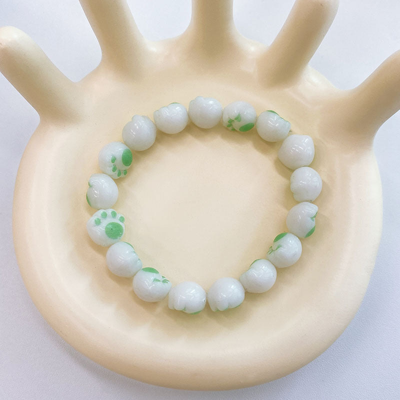 Wholesale Cute Cat Claw Resin Bracelet