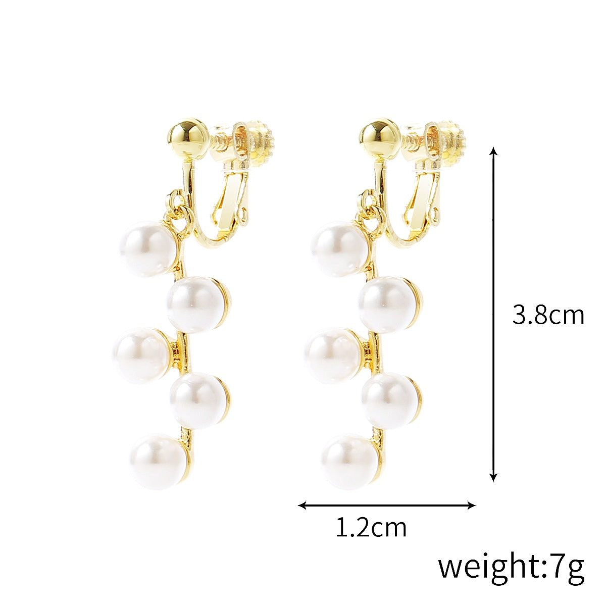 Wholesale Pearl Simple Ear Bone Clip No Ear Piercing High-end Pearl Ear Clip