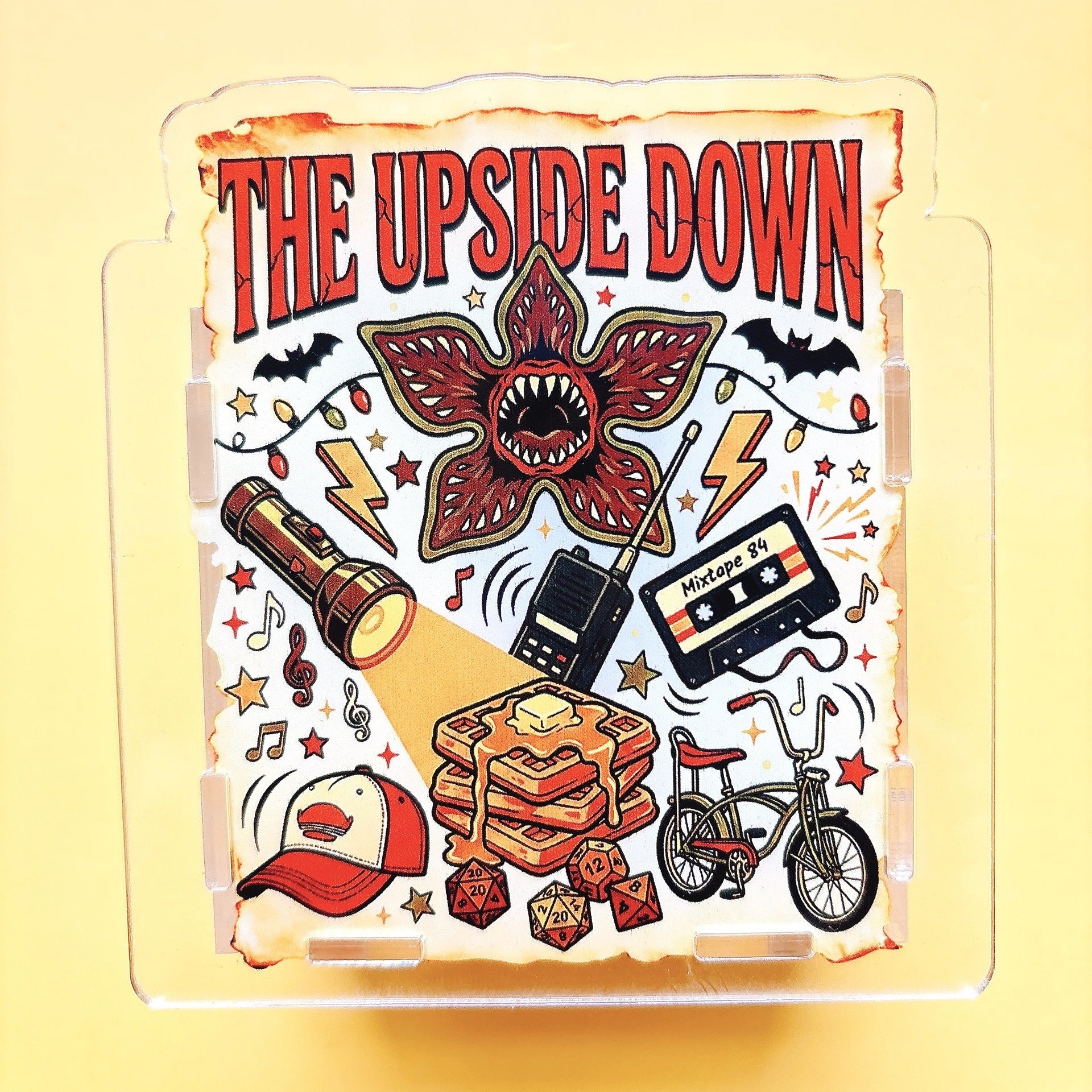 Wholesale Cute cartoon 10cm acrylic pen holder/ pencil case/ stationery organizer OLY Exclusive