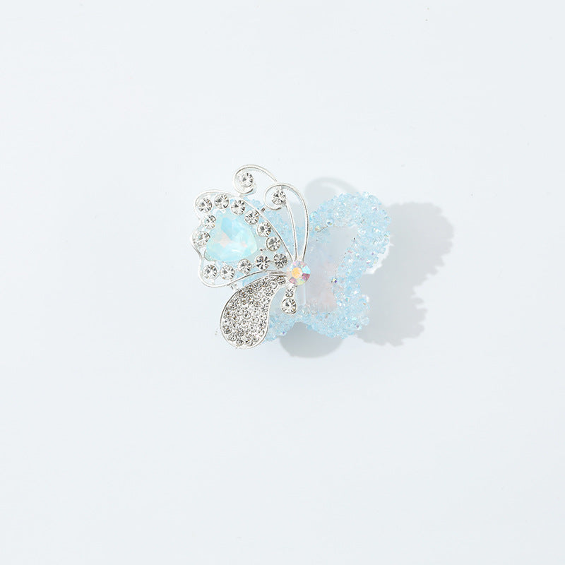 Wholesale 10pcs Heavy Industry DIY Accessories Butterfly Flowers Handmade Beads