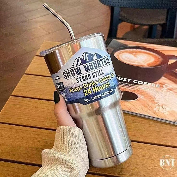 Wholesale30oz Car Cup Stainless Steel Thermos Cup Large Capacity Ice Cup