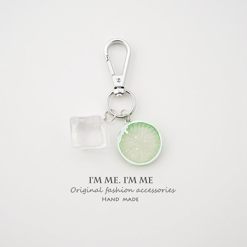 Wholesale Lemon Ice Summer Keychain