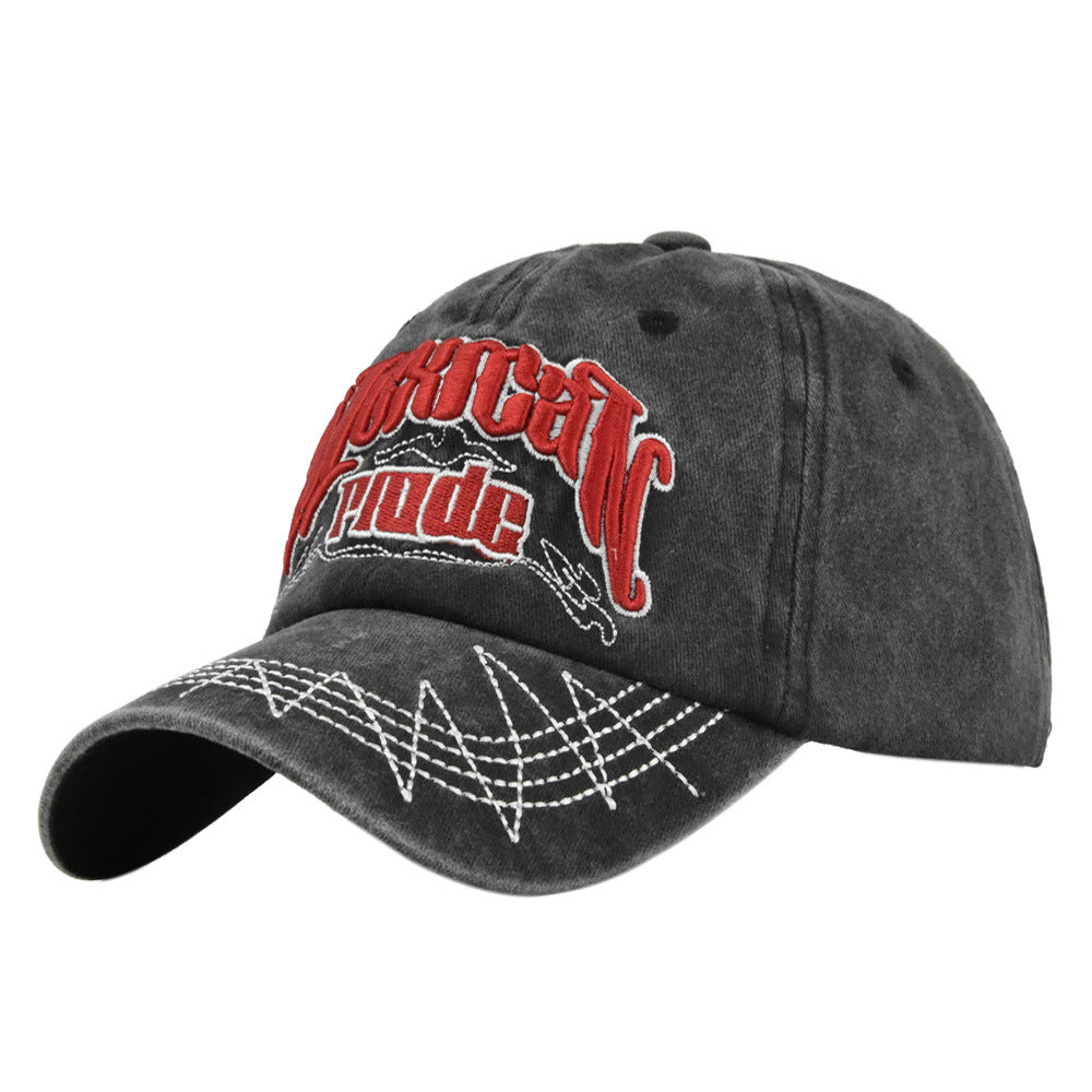 Gorra de béisbol bordada de algodón algodón al por mayor