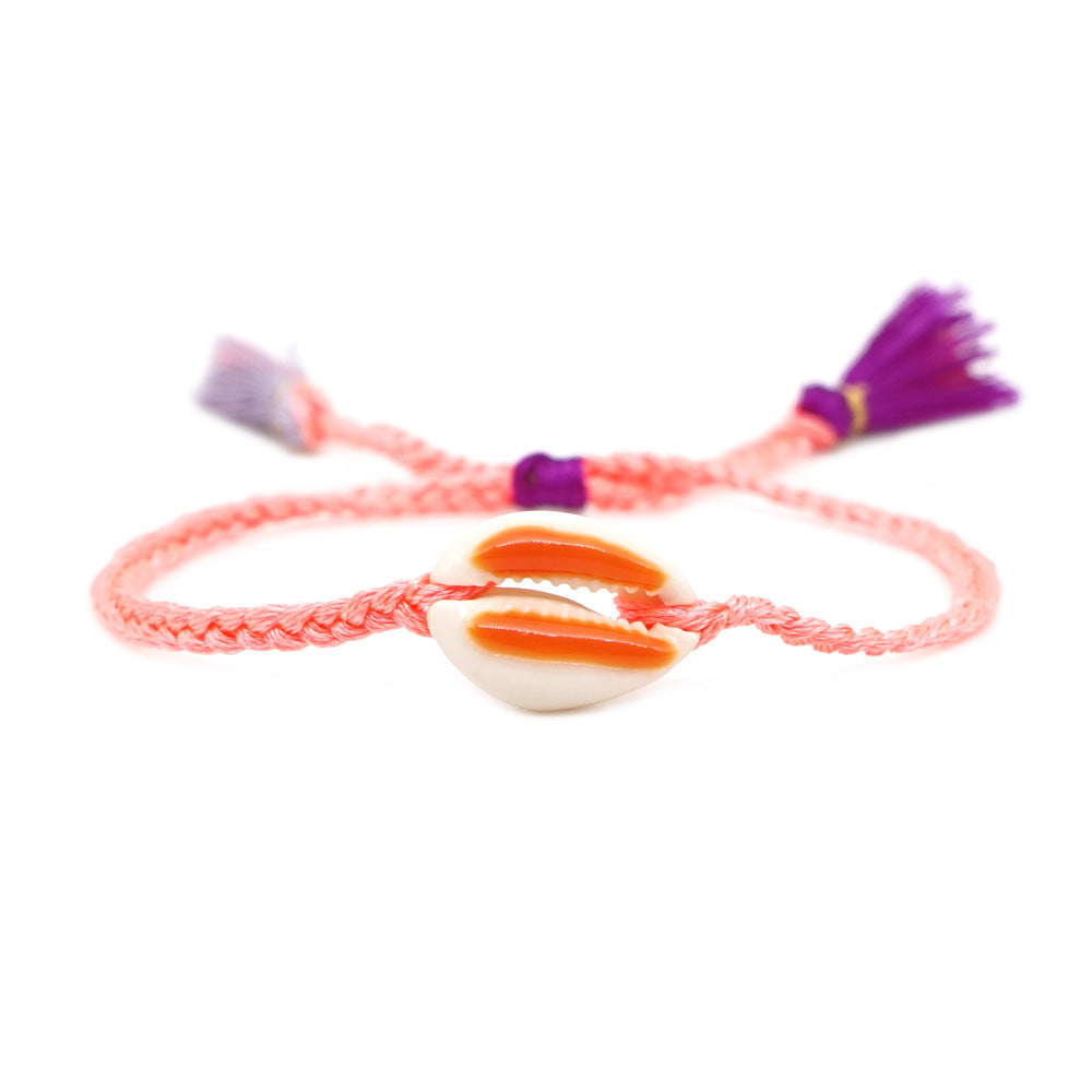 Capacidad natural al por mayor con aceite de dorado de goteo de goteo manipulador de cuerda tejida a mano