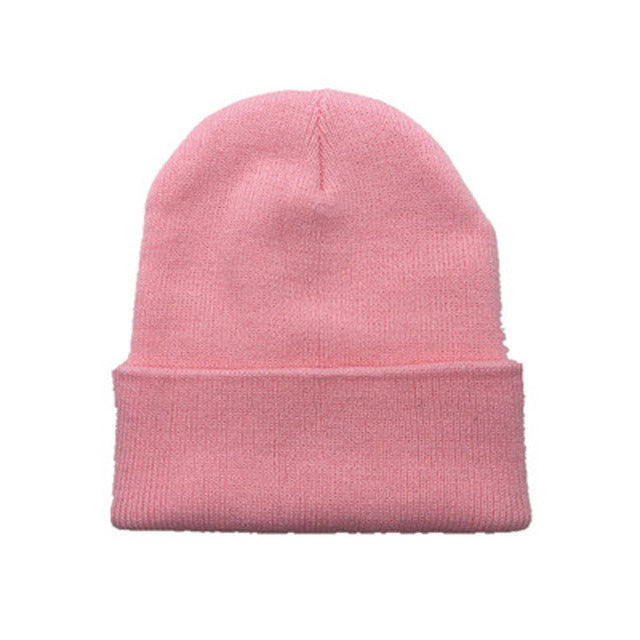 Wholesale Winter Outdoor Warm All-match Simple Wool Hat Beanie