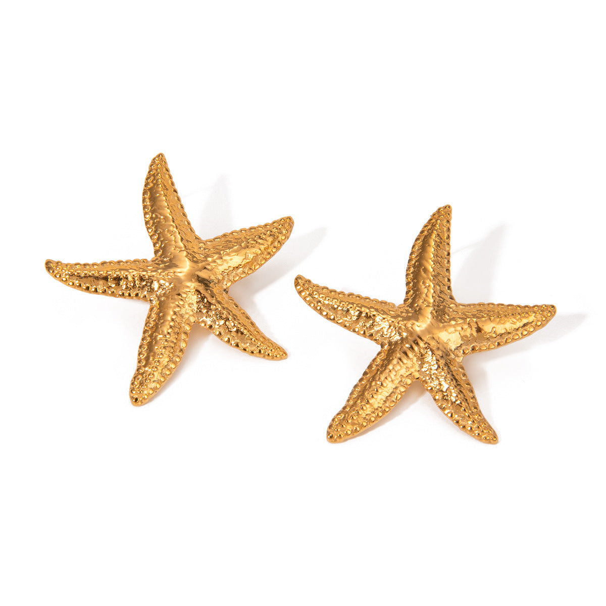 Wholesale Stainless Steel Starfish Earrings