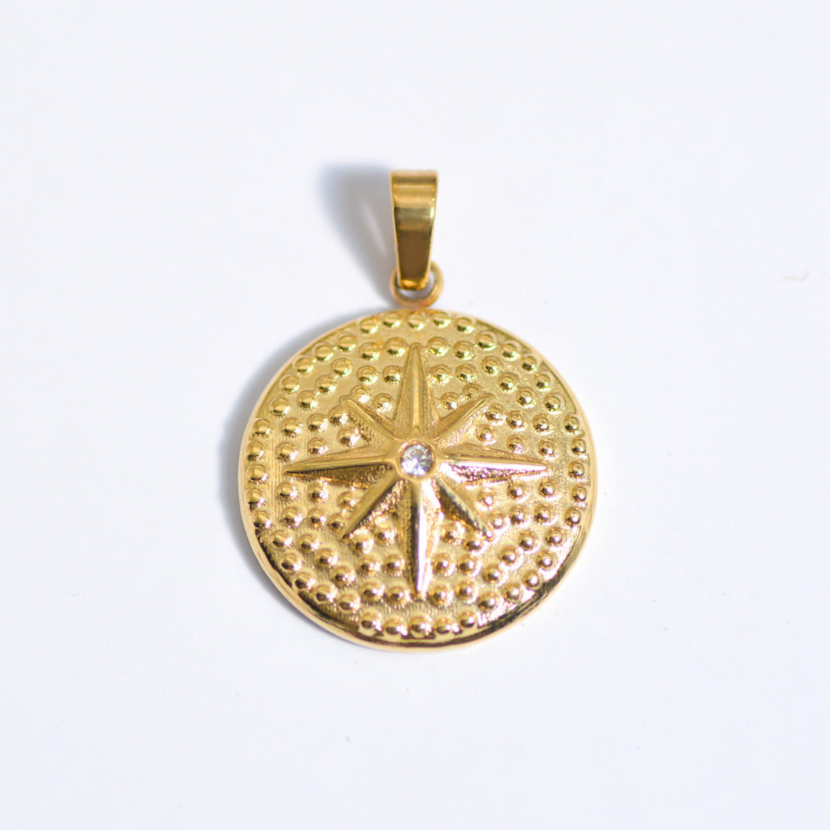 Wholesale Stainless Steel Natural Stone Oil Drop Necklace Jewelry