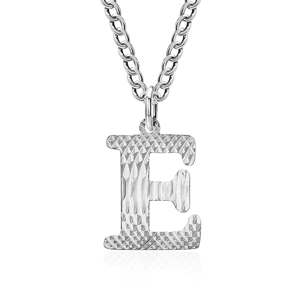 Wholesale English Letter Titanium Steel Necklaces