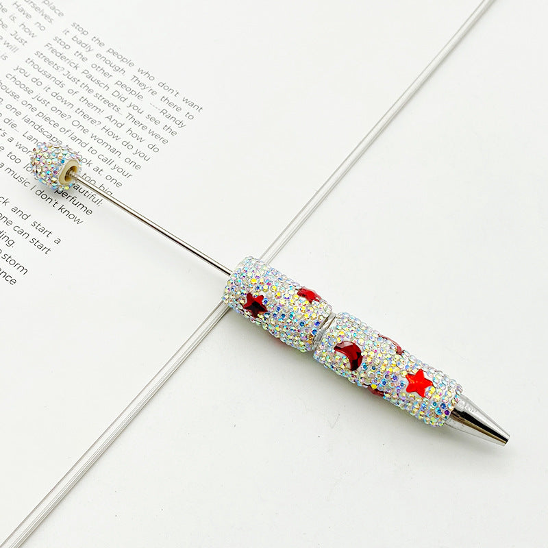 Wholesale DIY cute star moon bead pen