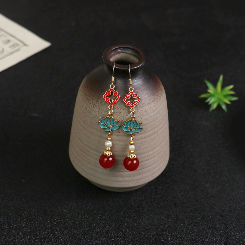 Wholesale Vintage court style ethnic antique earrings