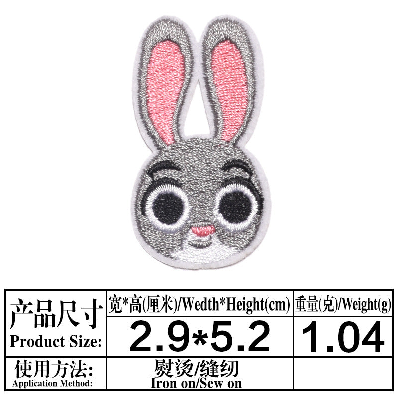 Wholesale cartoon cloth stickers cute DIY patch OLY Exclusive