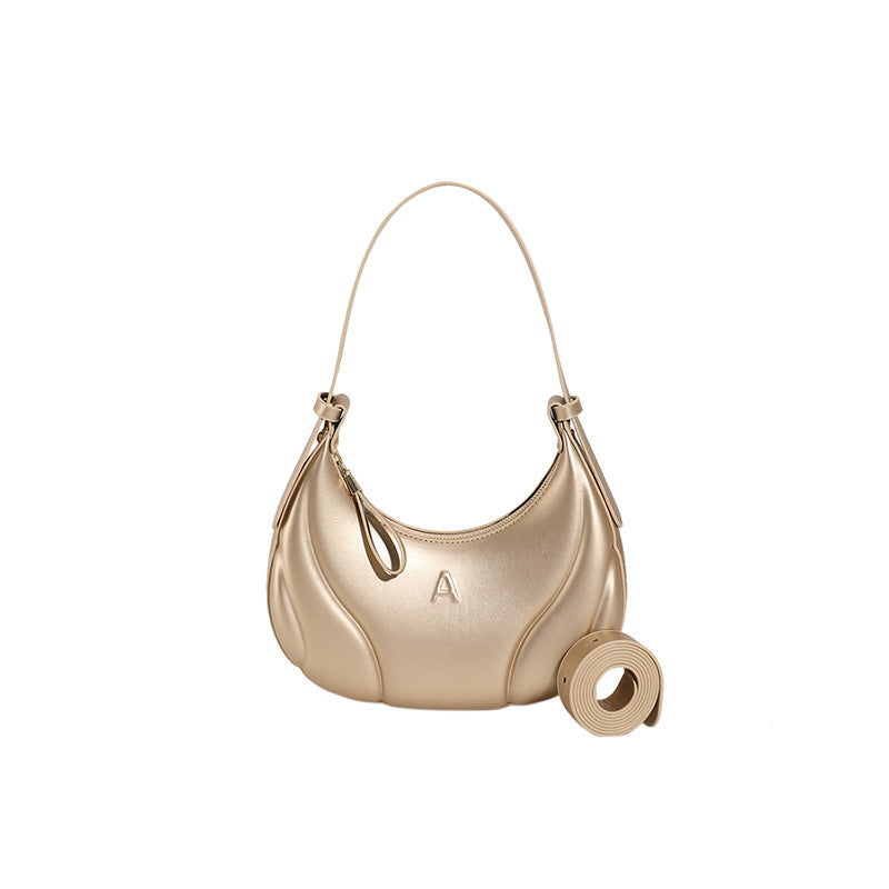 Wholesale Creative Creasing Underarm Shoulder Bag Crossbody Bag