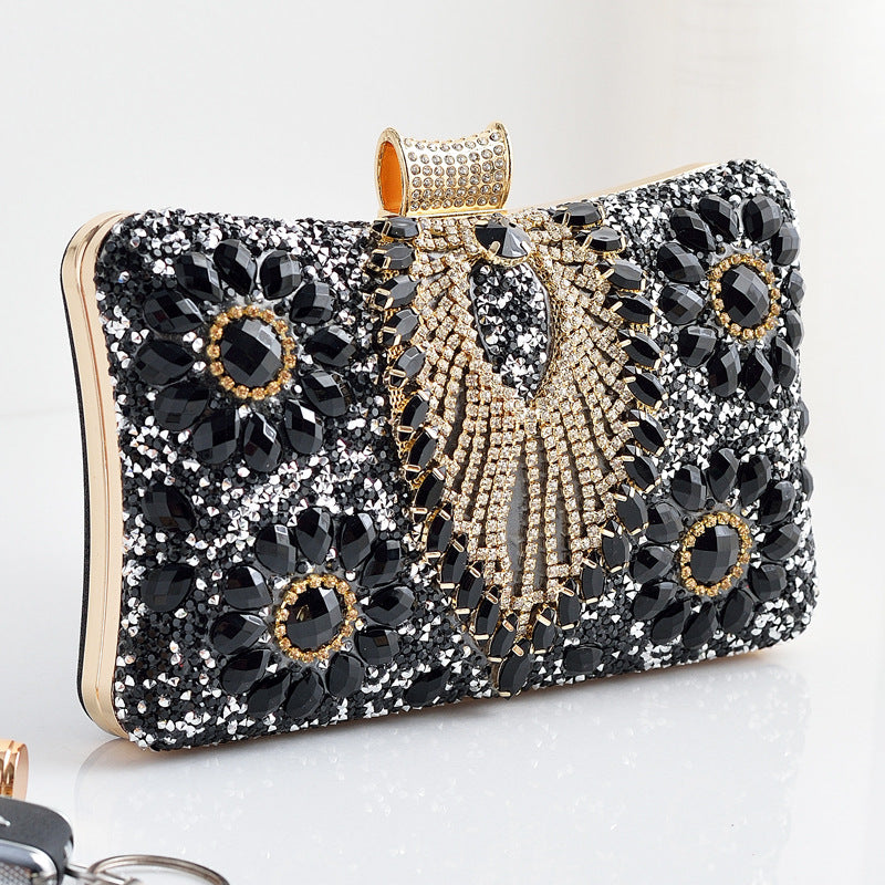 Wholesale Diamond Rhinestone Water Diamond Wedding Handbag